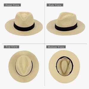 Straw Yellow Panama Hat